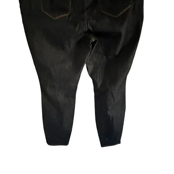 Old Navy Stretch Super Skinny Womens Jeans Plus Sz 22 Short Dark Wash New - Picture 6 of 14